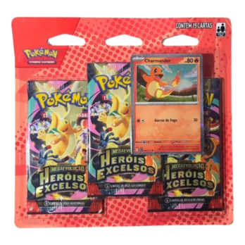 Blister Triplo Heróis Excelsos