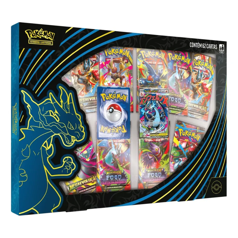 Box Mega Charizard X Ex