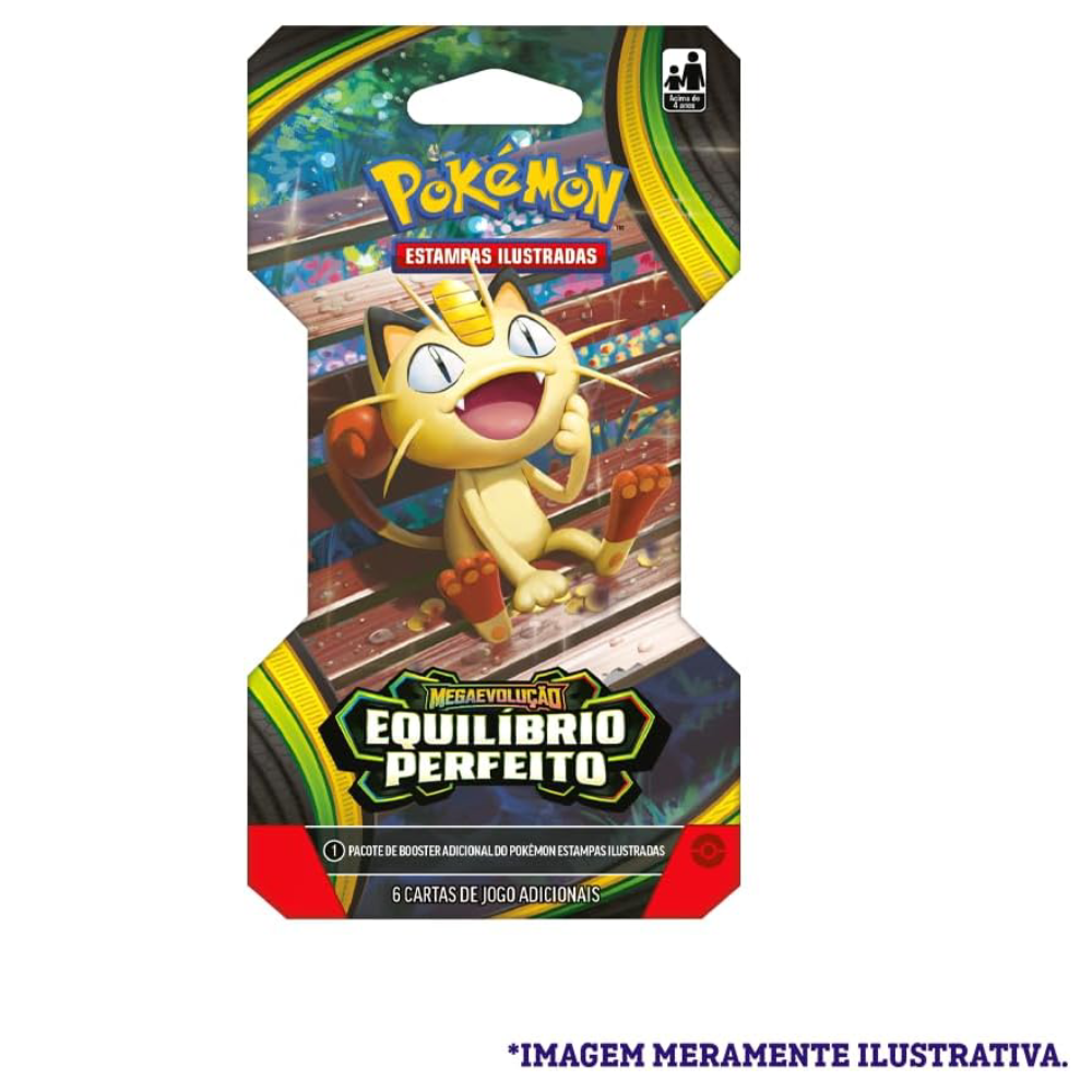 Booster Unitário Pokémon - Equilíbrio Perfeito