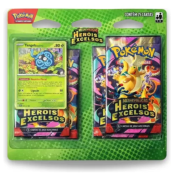 Blister Quádruplo Tangela – Heróis Excelsos