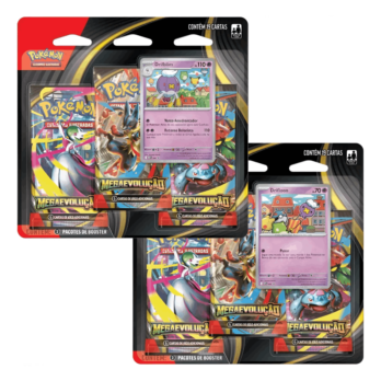 Blister Triplo Pokémon Mega Evolução Sortido Drifloon ou Drifblim
